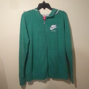 Men's Nike Zip Up Hoodie.